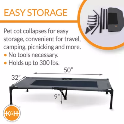 Product K&H Original Elevated Mesh Pet Cot Bed