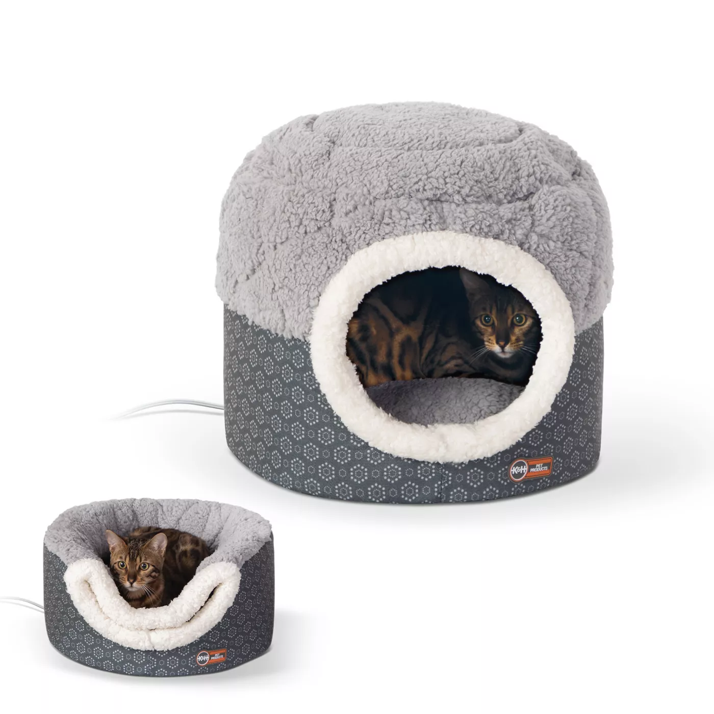 K H Thermo Pet Nest Electric Heated Cat Bed