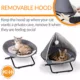 Product K&H Hooded Elevated Cozy Cot Cat Bed