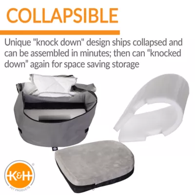 Product K&H Collapsible Bucket Booster Dog Seat