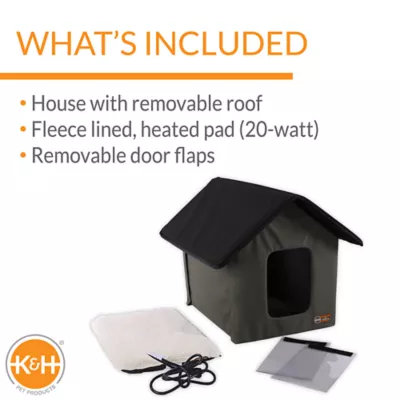 Product K&H Outdoor Heated Kitty House