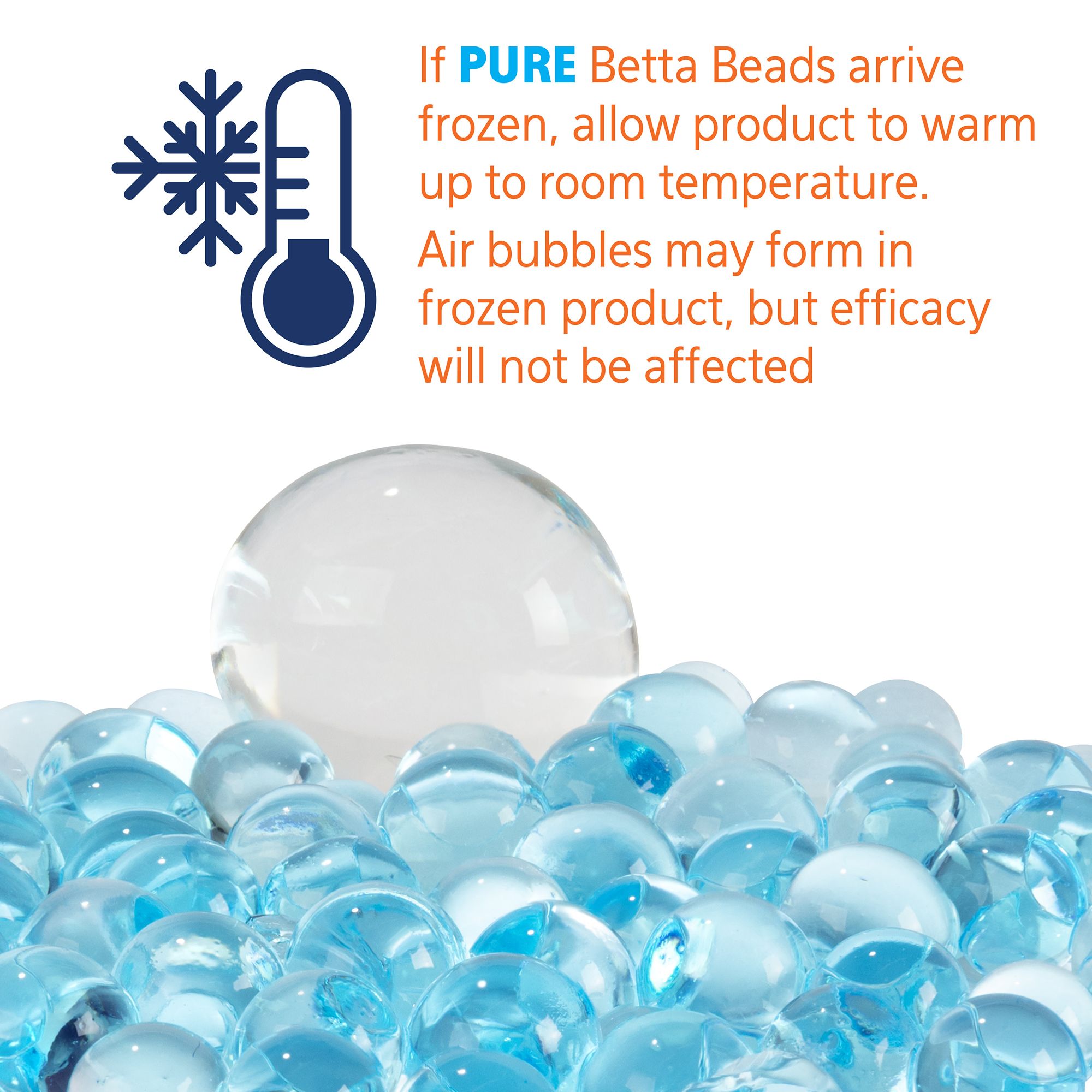 Aqueon®Pure Betta Beads for Betta Fish Tanks - thumbnail 4