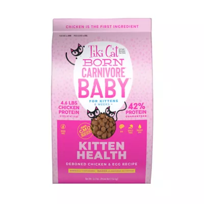 Product Tiki Cat® Born Carnivore® Baby for Kittens Food - Chicken & Egg, Non-GMO