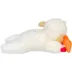 Multipet® Lamb Chop Cat Holding Sparkle Orange Fish Cat Toy image thumbnail 5