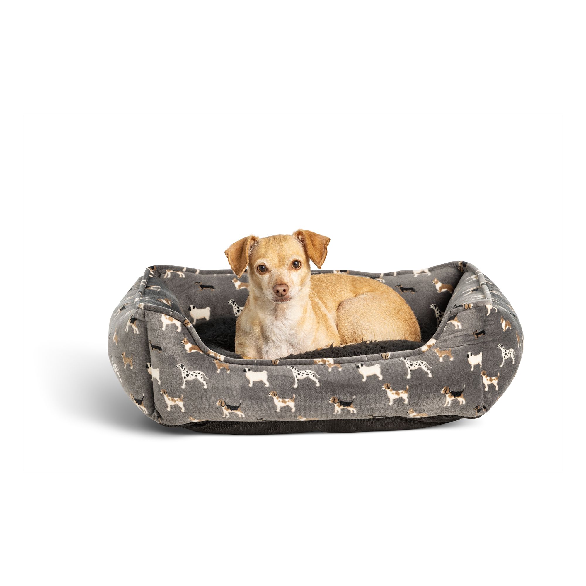 Paw print dog bed hotsell