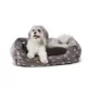 Product Top Paw® Dog Print Cuddler Dog Bed
