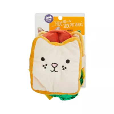 Product Whisker City® Sandwich Treat Puzzle Cat Toy