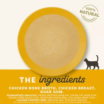 Product Applaws Bone Broth Cat Food Complement - Natural, Limited Ingredient, 3 oz