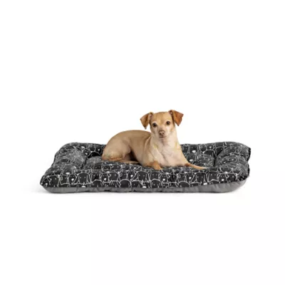 Product Top Paw® Black & Beige Pillow Dog Bed