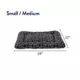 Product Top Paw® Black & Beige Pillow Dog Bed