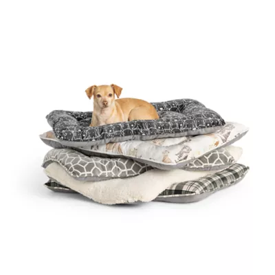 Product Top Paw® Black & Beige Pillow Dog Bed