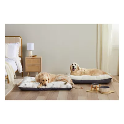 Paw prints dog bed hotsell