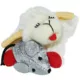 Product Multipet® Lamb Chop Holding Sparkle Mouse Cat Toy