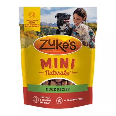 Product Zuke's Mini Naturals All Life Stage Dog Training Treats - Duck