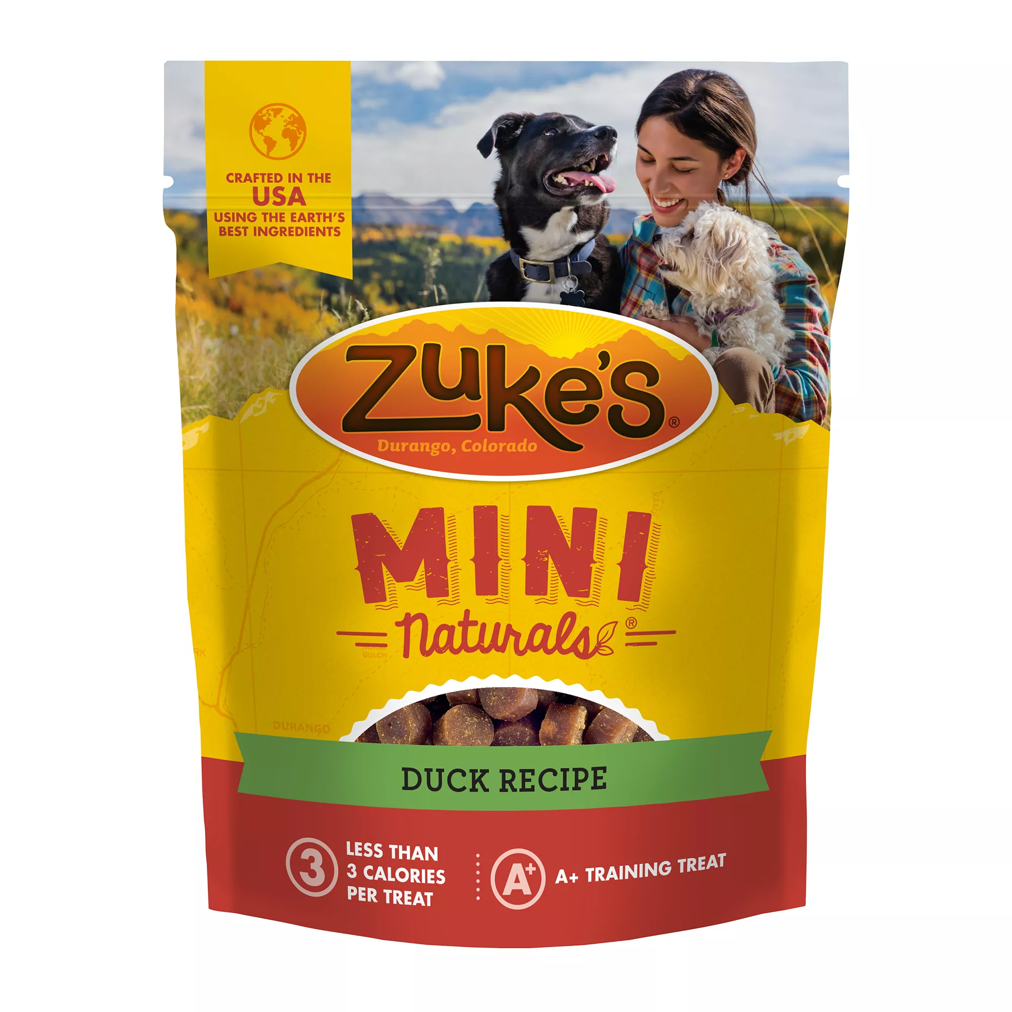 Zuke's Mini Naturals All Life Stage Dog Training Treats - Duck