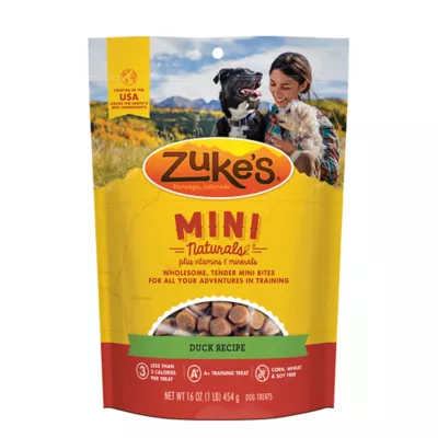 Product Zuke's Mini Naturals All Life Stage Dog Training Treats - Duck