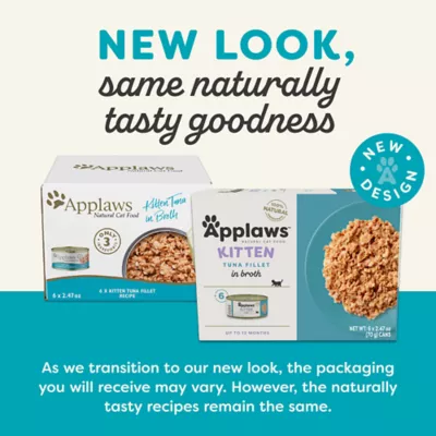 Product Applaws Kitten Food in Broth - With Grains, Multipack