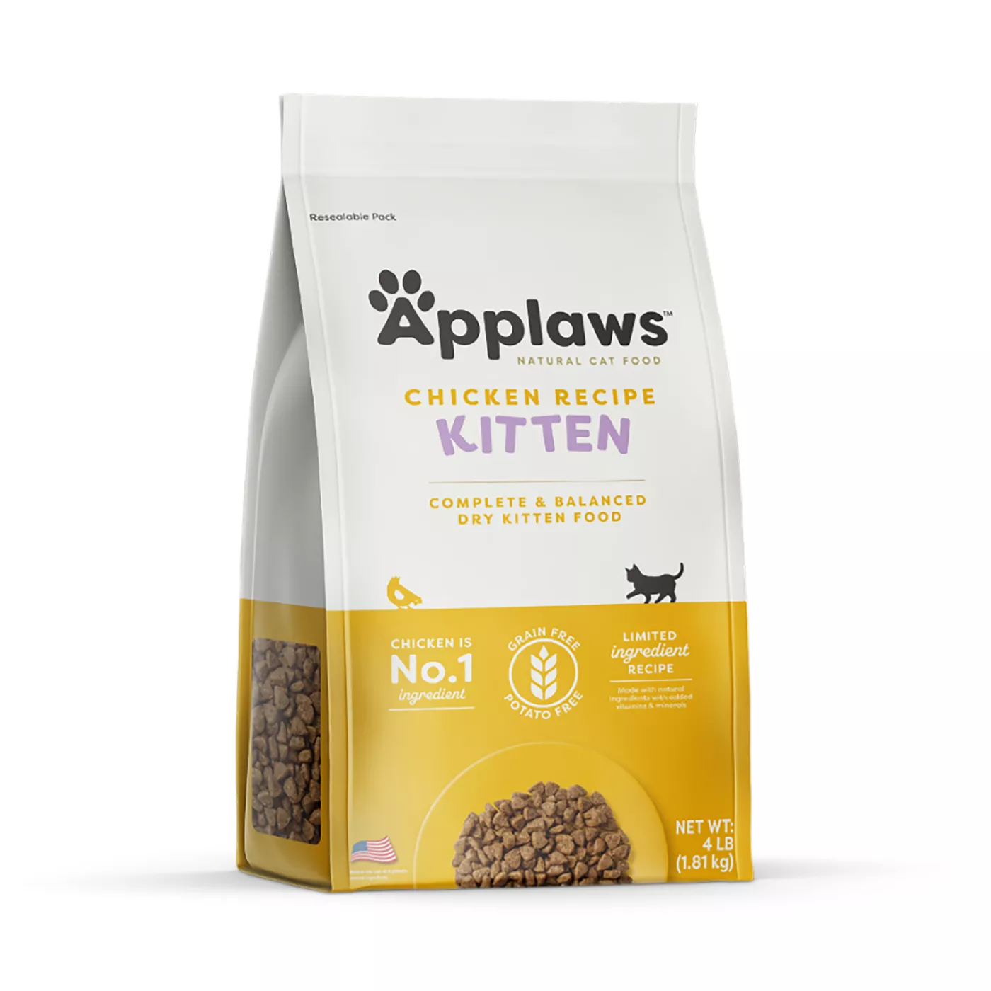 Applaws® Kitten Dry Cat Food - Natural, Limited Ingredient, Grain Free