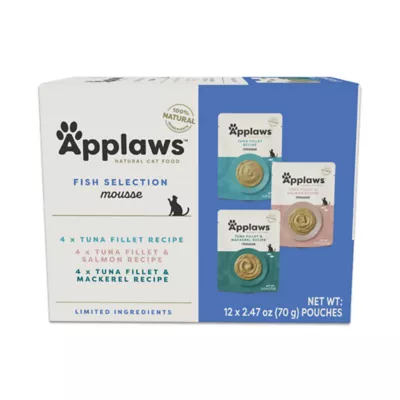 Product Applaws Variety Selection Mousse - Grain Free, Variety Pack, 12 Ct