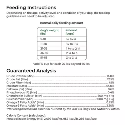 Product Freshpet Vital Benefits Joint Health All Life Stage Fresh Dog Food - Chicken