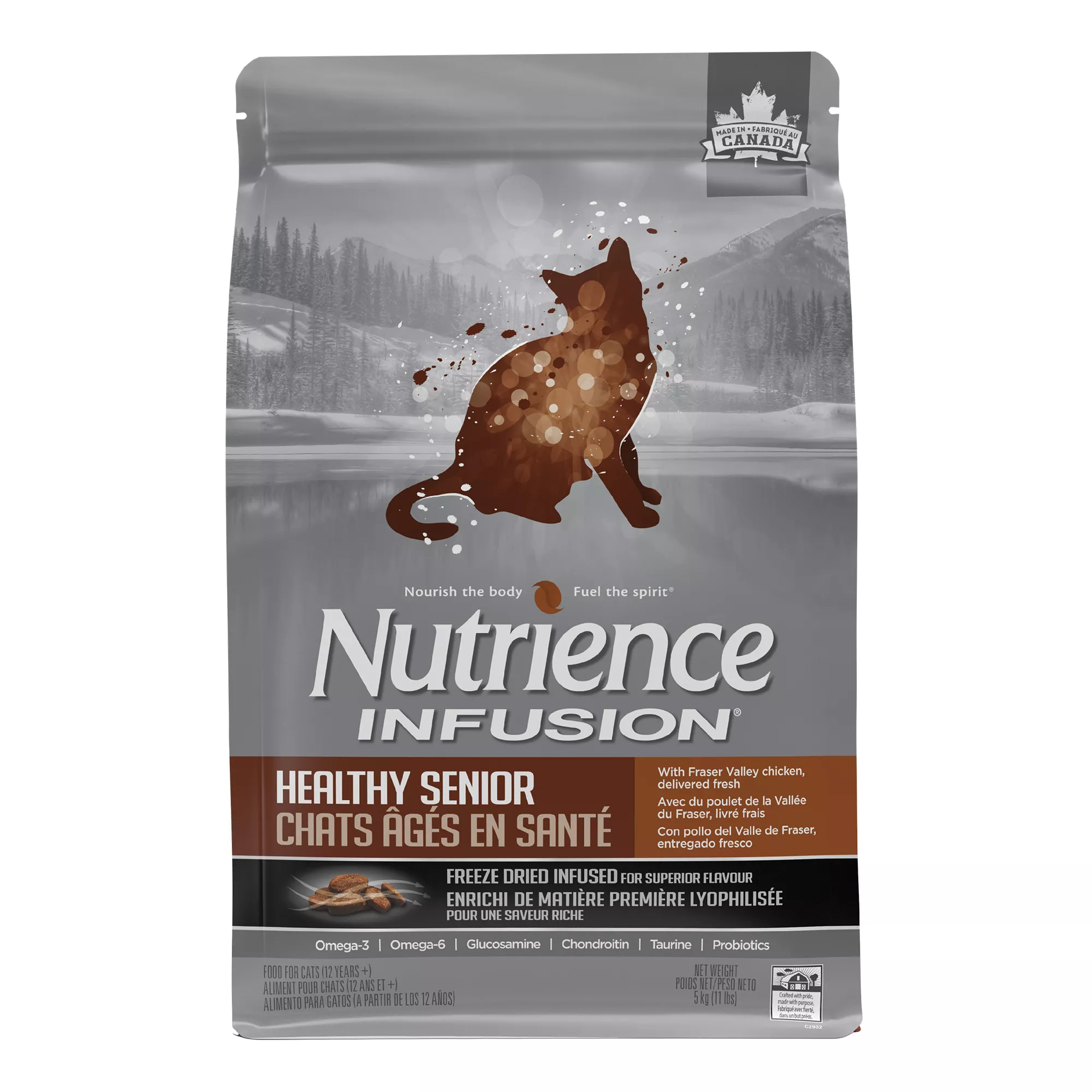 Nutrience Infusion Healthy Senior Dry Cat Food - Chicken