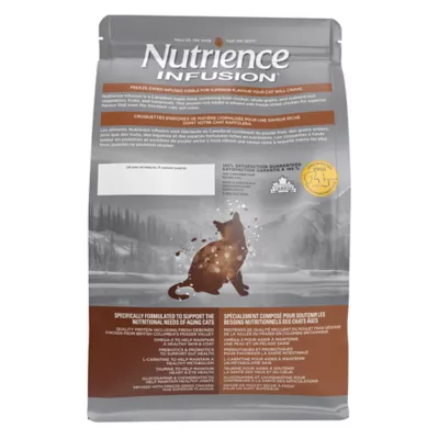 Product Nutrience Infusion Healthy Senior Dry Cat Food - Chicken