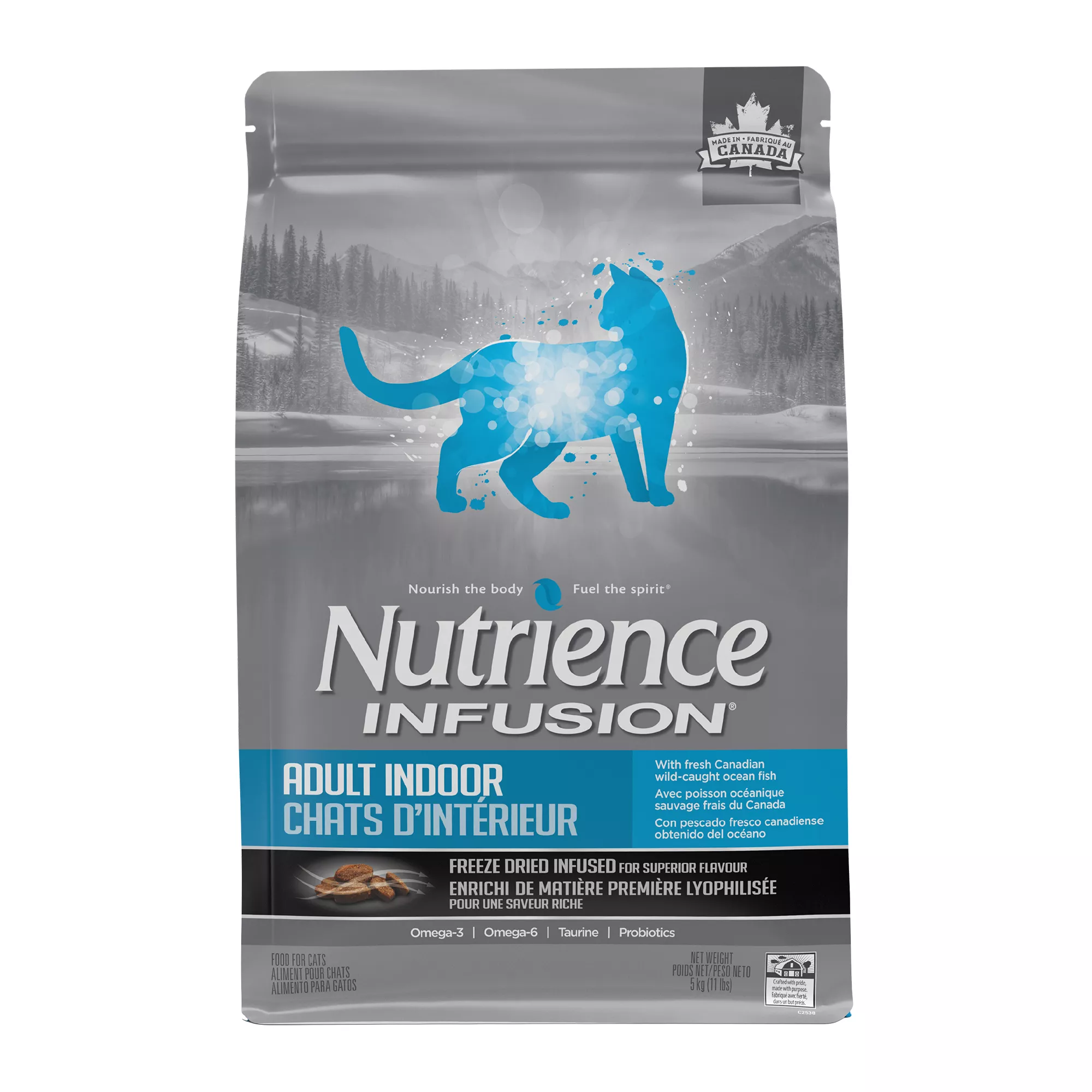 Nutrience Infusion Indoor Adult Dry Cat Food - Ocean Fish