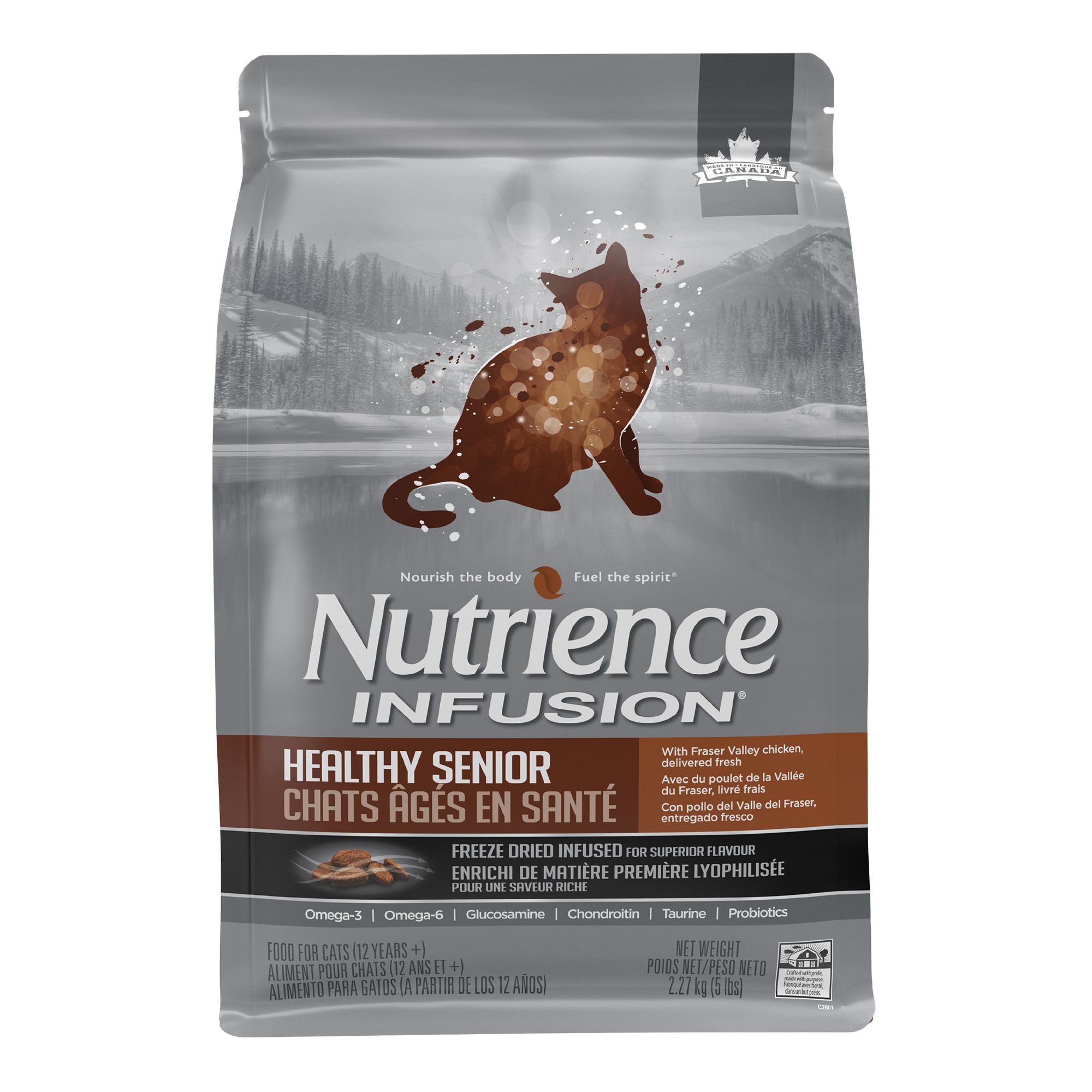 Nutrience Infusion Healthy Senior Dry Cat Food Chicken cat Dry