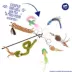 Whisker City® Basic Black Teaser Wand Cat Toy (Toy Attachments Sold Separately) image thumbnail 2