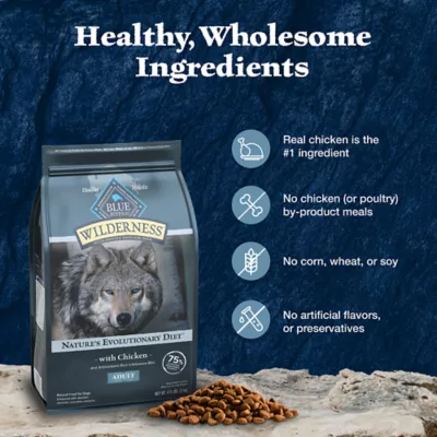 Product Blue Buffalo Wilderness Nature's Evolutionary Diet Adult Dry Dog Food - Chicken