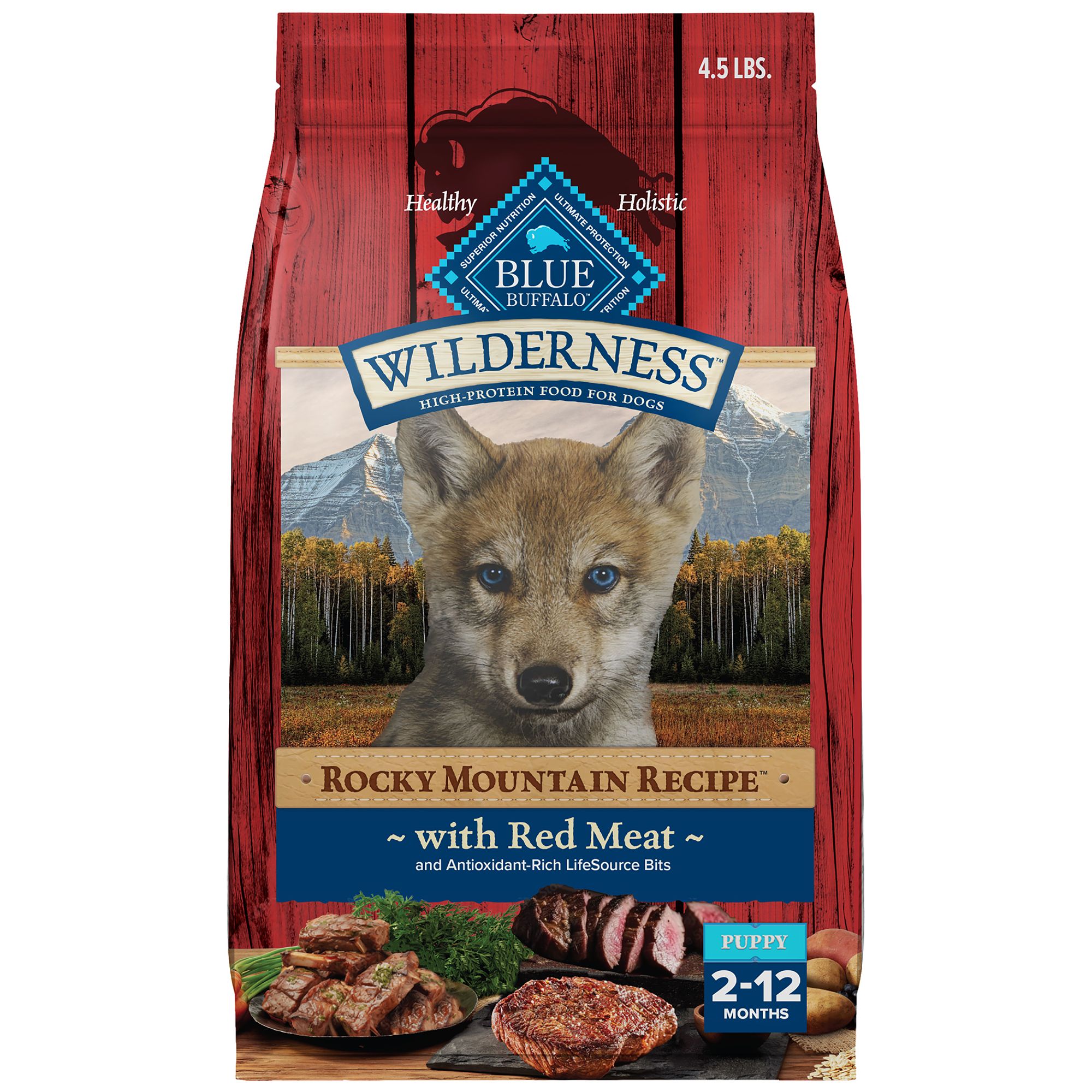 Wilderness shop puppy food