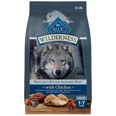 Product Blue Wilderness Adult Dry Dog Food - High-Protein, Natural, Chicken