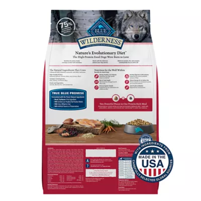 Product Blue Wilderness Adult Dry Dog Food - High-Protein, Natural, Salmon