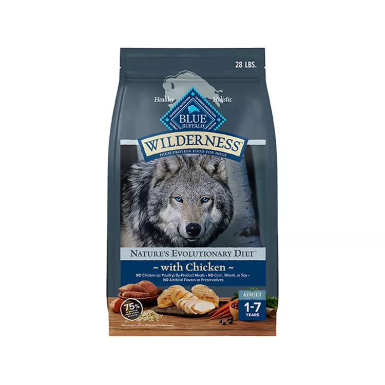 Blue Buffalo Wilderness Nature's Evolutionary Diet Adult Dry Dog Food - Chicken
