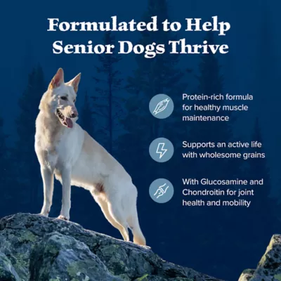 Product Blue Wilderness Senior Dry Dog Food - Wholesome Grains, High-Protein, Natural, Chicken