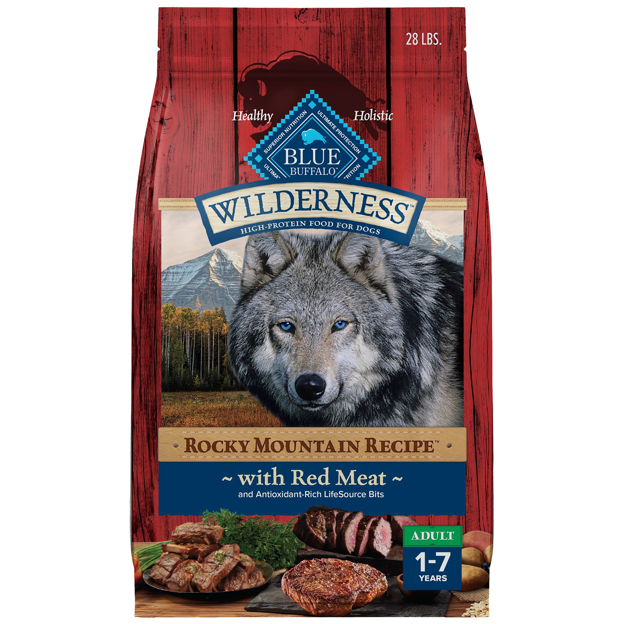 The wilderness dog clearance food