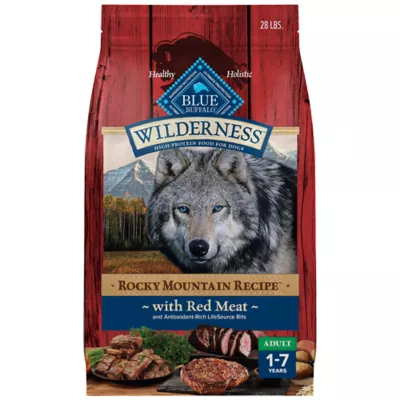 Product Blue Buffalo Wilderness Rocky Mountain Recipe Adult Dog Dry Food - Red Meat