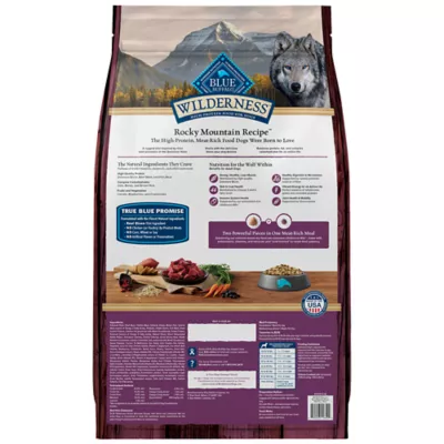 Product Blue Buffalo Wilderness Rocky Mountain Recipe Adult Dog Dry Food - Bison, 28 lb