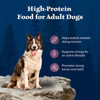 Product Blue Buffalo Wilderness Rocky Mountain Recipe Adult Dog Dry Food - Bison, 28 lb