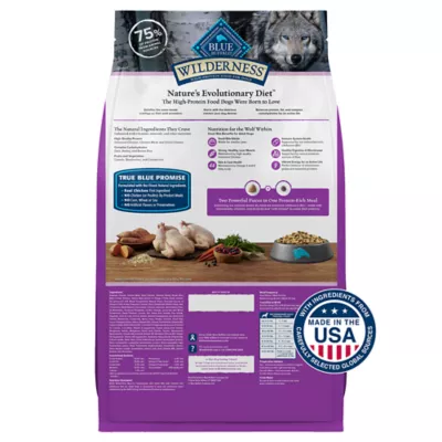 Product Blue Wilderness Small Bite Adult Dry Dog Food - Wholesome Grains, High-Protein, Natural, Chicken