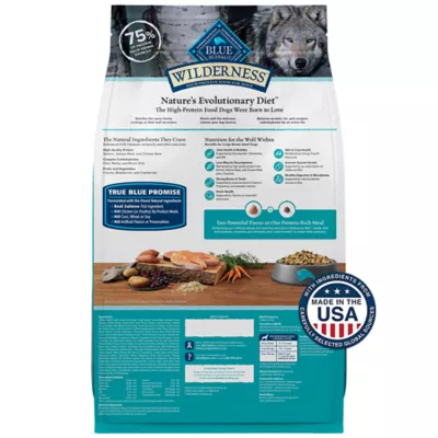 Product Blue Buffalo Wilderness Nature's Evolutionary Diet Large Breed Adult Dog Dry Food - Salmon