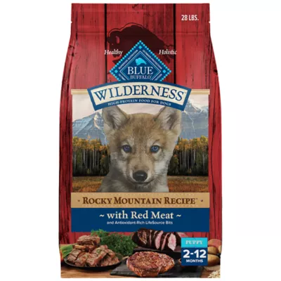 Product Blue Buffalo Wilderness Rocky Mountain Recipe Puppy Dry Dog Food - Red Meat