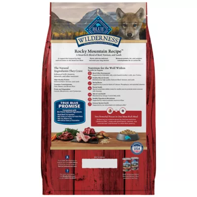 Product Blue Buffalo Wilderness Rocky Mountain Recipe Puppy Dry Dog Food - Red Meat