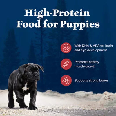 Product Blue Buffalo Wilderness Rocky Mountain Recipe Puppy Dry Dog Food - Red Meat