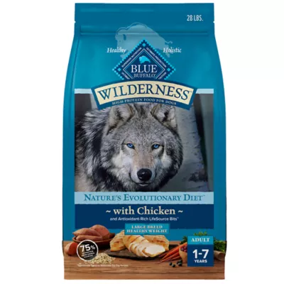 Product Blue Wilderness Healthy Weight Large Breed Adult Dry Dog Food - Wholesome Grains, Chicken