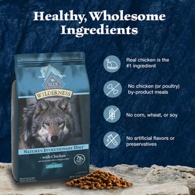 Product Blue Wilderness Healthy Weight Large Breed Adult Dry Dog Food - Wholesome Grains, Chicken