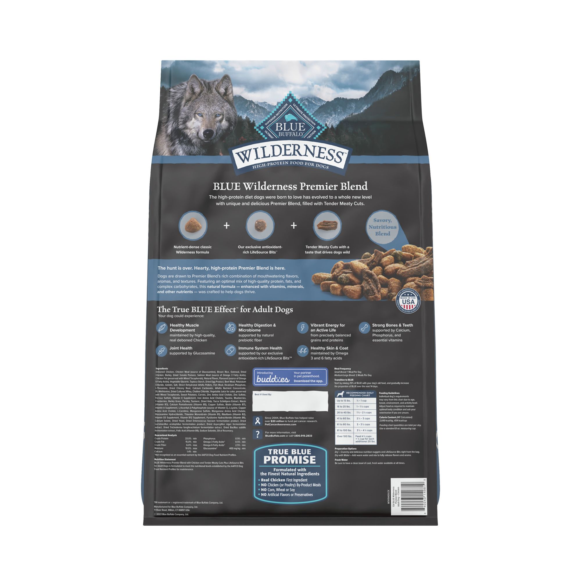 Blue Buffalo® Wilderness™ Premier Blend Adult Dry Dog Food - Chicken &  Tender Meaty Cuts
