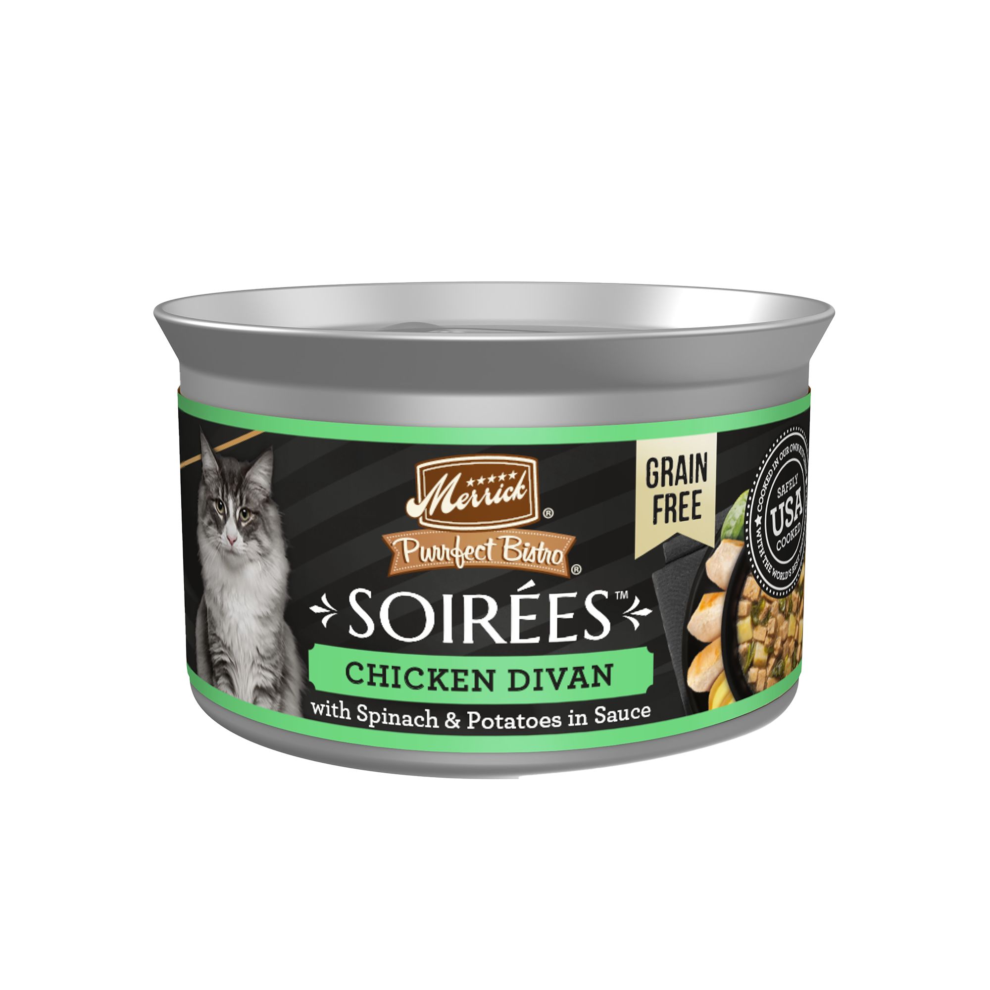 Merrick Purrfect Bistro Soirees Adult Cat Food Grain Free