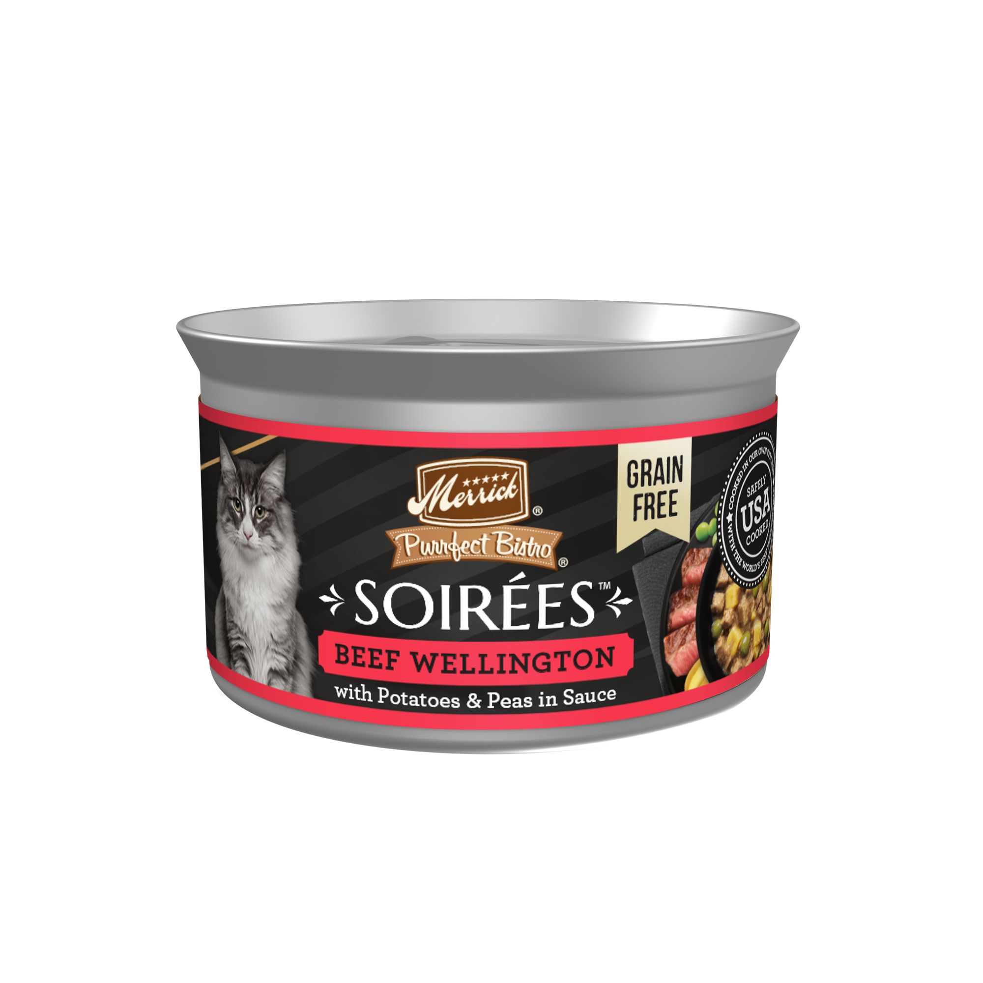 Merrick Purrfect Bistro Soirees Adult Cat Food Grain Free cat