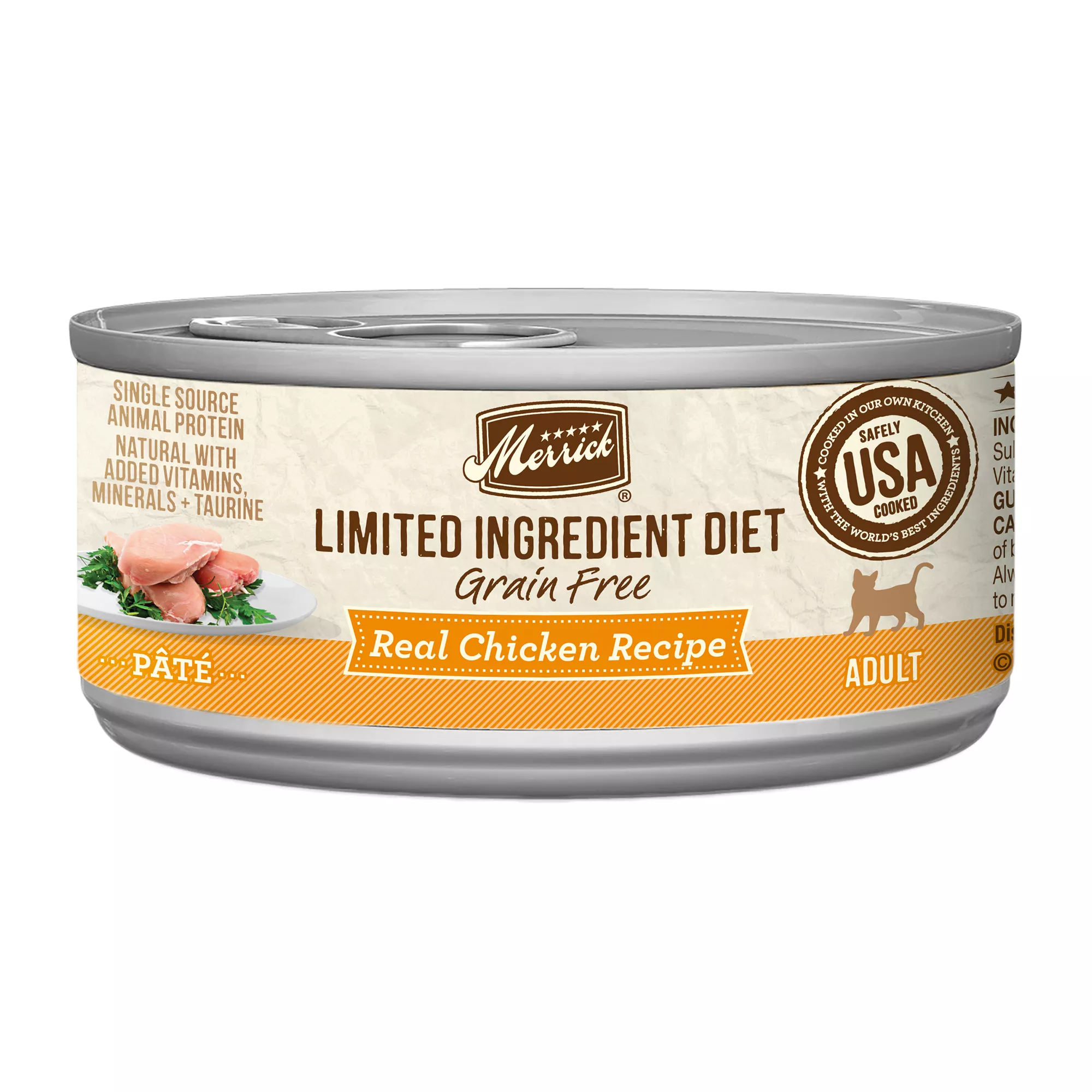 Merrick Limited Ingredient Adult Cat Food Pate 2.75 Oz